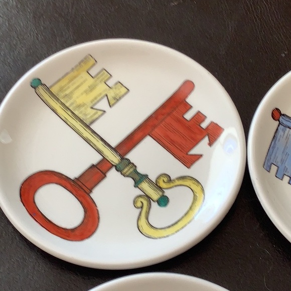 8 vintage coasters made in Milan from bucciarelli  mint condition - Picture 7 of 10